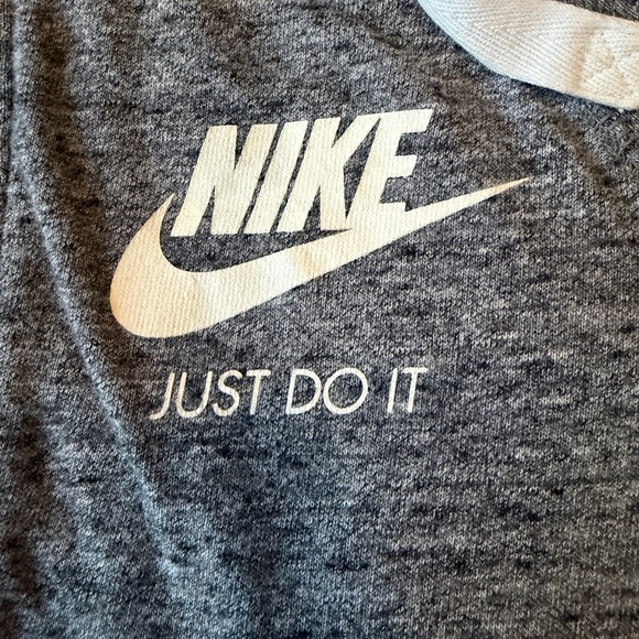 Nike Y2K Women's Heather Gray Zip-Up Hoodie size XS - Picture 3 of 7